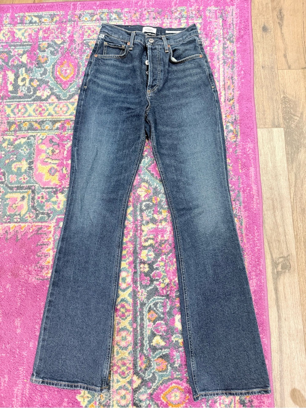 Citizens Of Humanity Dark Blue Flare Jeans
